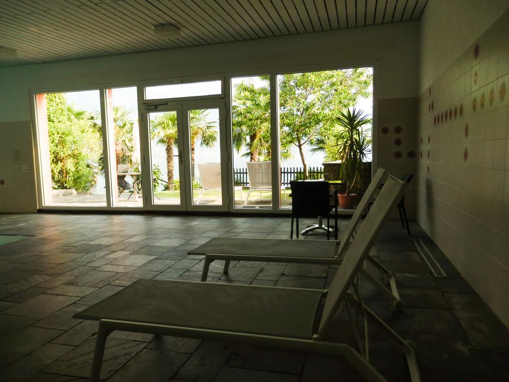 Luxerioeses Apartment 52 Viralago Mit Privatstrand Gambarogno Zewnętrze zdjęcie